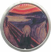 The Scream Belt Buckle